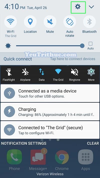Cách bật tin nhắn khẩn cấp Send SOS Messages trên Galaxy S7, S7 Edge 2